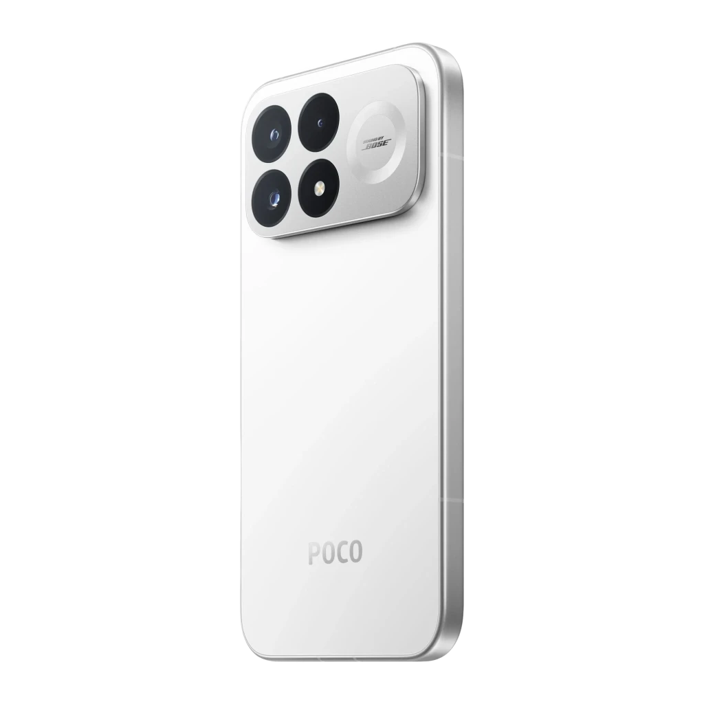 Xiaomi POCO F9 Pro 12Go 512Go Blanc, dos blanc mat avec module triple caméra pro, écran AMOLED 6,59 pouces 185Hz bord à bord avec poinçon central - Ítem1