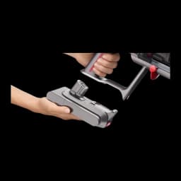 Brosse humide motorisée Dyson V12s Submarine grise avec connexion rapide, poignée ergonomique et embout détachable pour nettoyage précis sans fil 140 AW