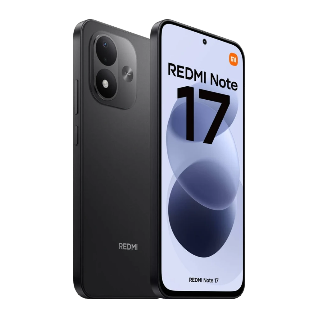 Xiaomi Redmi Note 17 4G negro con pantalla AMOLED 6,99 pulgadas 120Hz, doble cámara trasera con flash y frontal perforada, 6GB RAM y 256GB almacenamiento - Ítem1