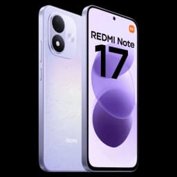 Xiaomi Redmi Note 17 4G violet céleste, double capteur photo proéminent, écran bord à bord avec poinçon central, cadre fin, 4 Go RAM 128 Go, Snapdragon 6s
