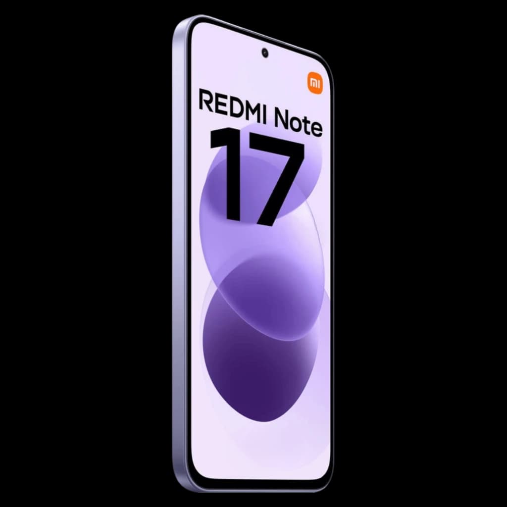 Smartphone violet Celestial avec écran AMOLED 6,99 pouces 120 Hz, bord fin, poinçon central pour la caméra frontale, tranche latérale plate argentée