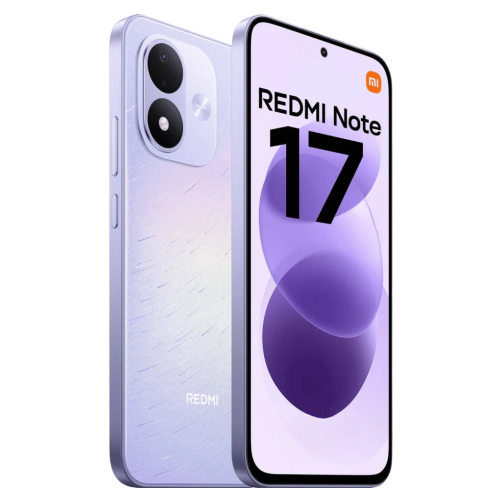 Xiaomi Redmi Note 17 4G en Celestial Purple con pantalla AMOLED 6,99 pulgadas 120Hz y módulo dual de cámara trasera; frontal con perforación central - Ítem3