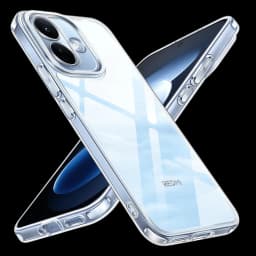 Funda de silicona transparente reforzada para Xiaomi Redmi Note 17 Pro 5G con esquinas anti golpes, bordes elevados, recortes precisos y protección de cámara