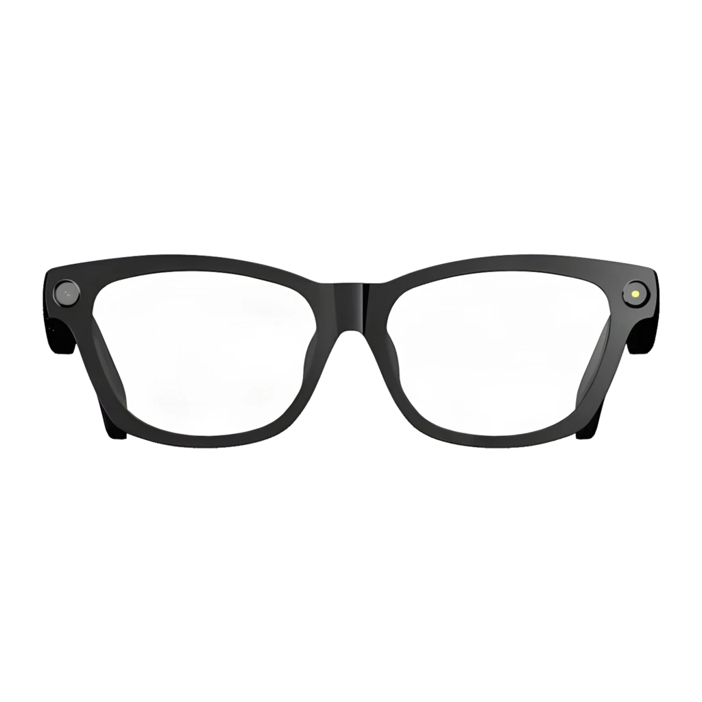 Gafas Blackview BV100 Photochromic negras con montura robusta, lentes fotocromáticas, cámara 8 MP en la patilla y audio abierto estéreo integrados - Ítem2