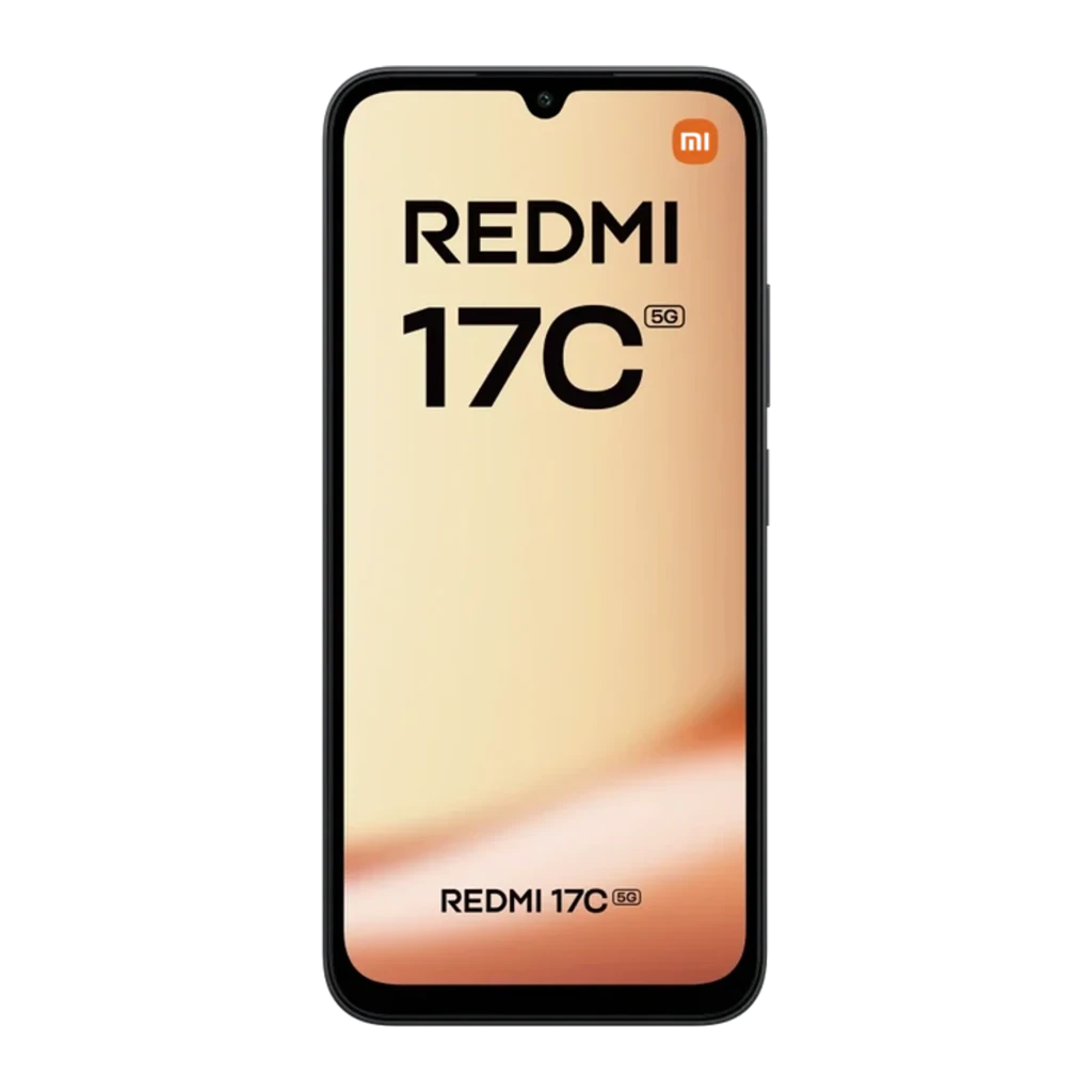 Xiaomi Redmi 17C 5G negro con pantalla de 6,9 pulgadas, notch en gota, doble cámara trasera con flash, 4GB/128GB y batería de 6000mAh - Ítem1