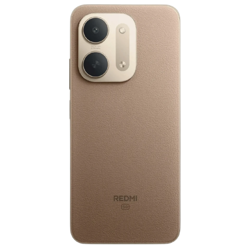 Xiaomi Redmi 17C 5G marrón con pantalla 6,9 pulgadas, doble cámara trasera con módulo circular, textura tipo cuero y batería 6000mAh, 4GB/128GB - Ítem5