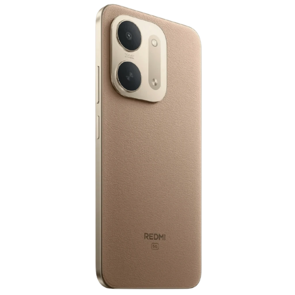 Xiaomi Redmi 17C 5G marrón con pantalla 6,9 pulgadas, doble cámara trasera con módulo circular, textura tipo cuero y batería 6000mAh, 4GB/128GB - Ítem7