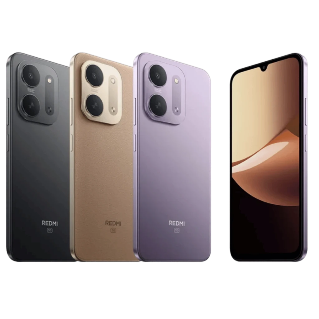 Xiaomi Redmi 17C 5G marrón con pantalla 6,9 pulgadas, doble cámara trasera con módulo circular, textura tipo cuero y batería 6000mAh, 4GB/128GB - Ítem2