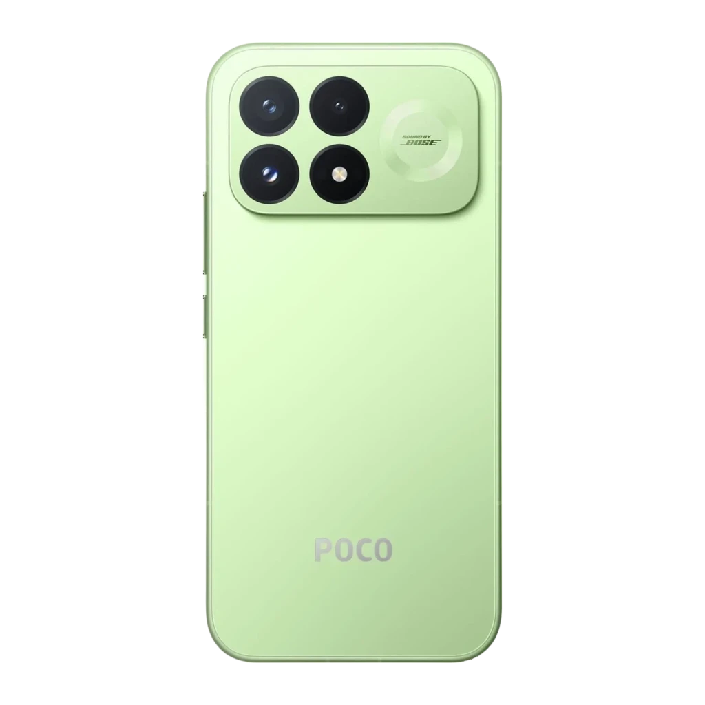 Xiaomi POCO F9 Pro 12Go/256Go Vert avec grand écran bord à bord, poinçon central, triple module photo arrière proéminent et finition vert pastel élégante - Ítem2