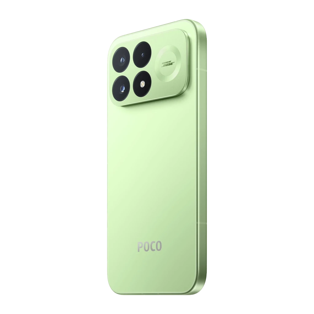 Xiaomi POCO F9 Pro 12Go/256Go Vert avec grand écran bord à bord, poinçon central, triple module photo arrière proéminent et finition vert pastel élégante - Ítem6