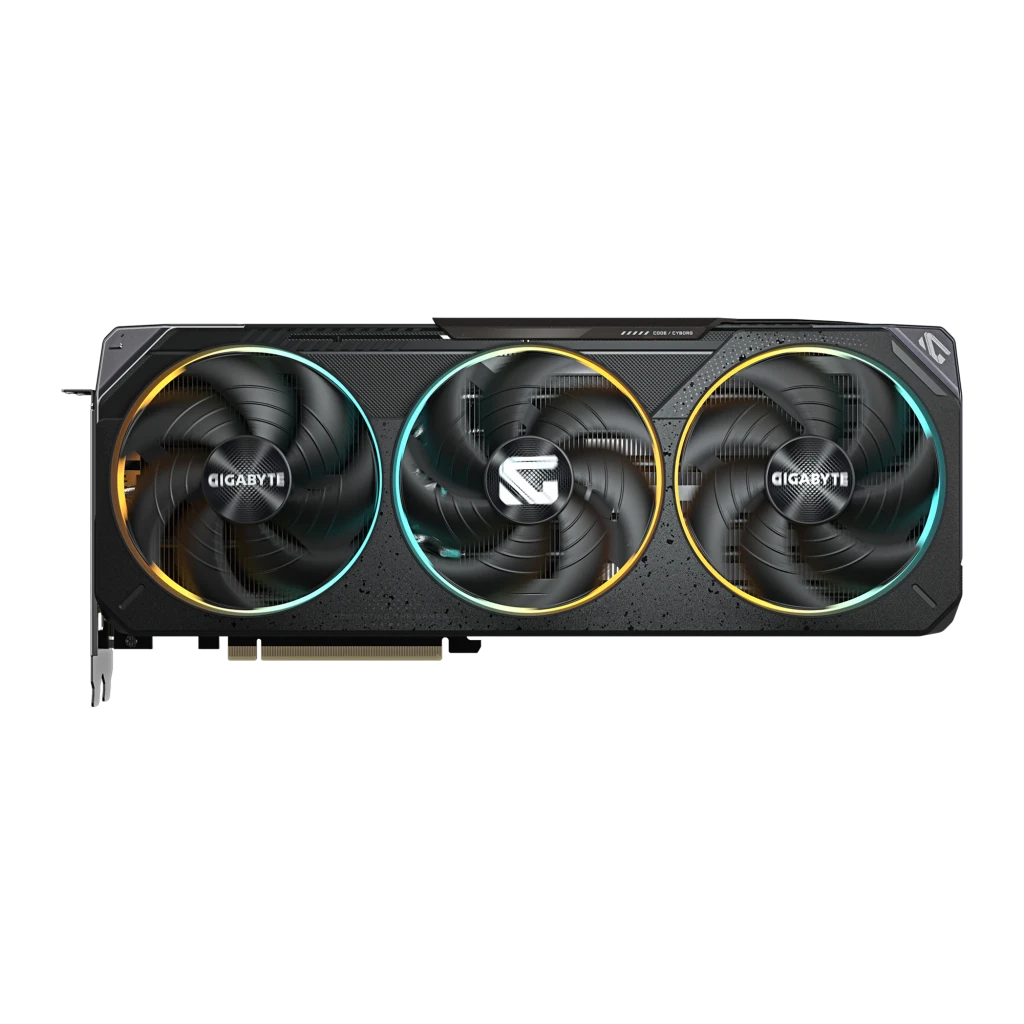 GIGABYTE GeForce RTX 5070 Gaming OC 12GB Preto, conjunto: placa gráfica triplo ventilador RGB e caixa de produto - Item3
