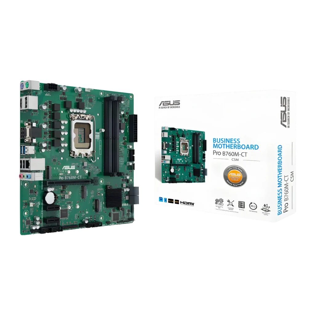 Placa base ASUS PRO B760M-CT-CSM B760 LGA1700 DDR5 mATX