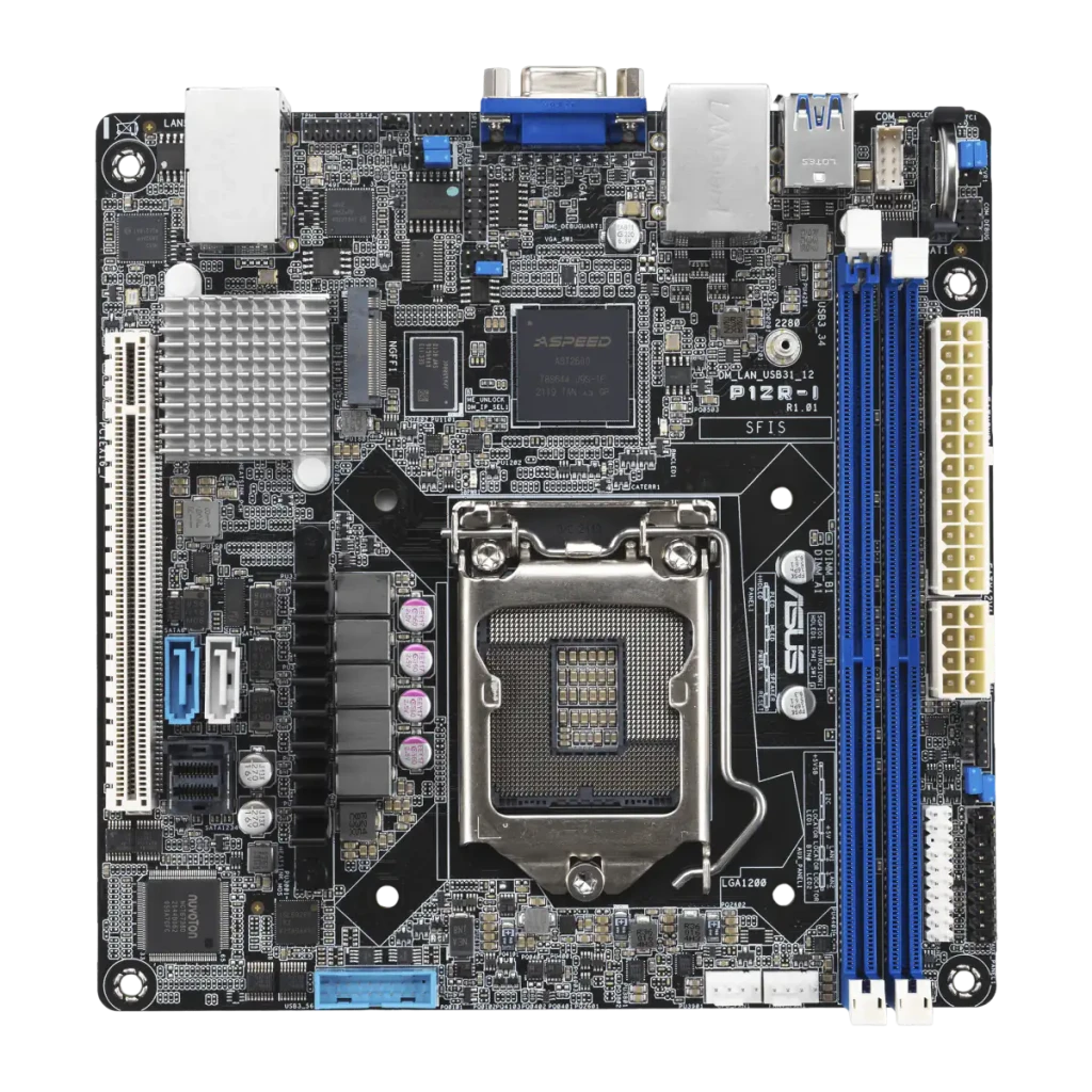 Placa base ASUS P12R-I/ASMB10 Intel C252 LGA 1200 DDR4 Mini-ITX