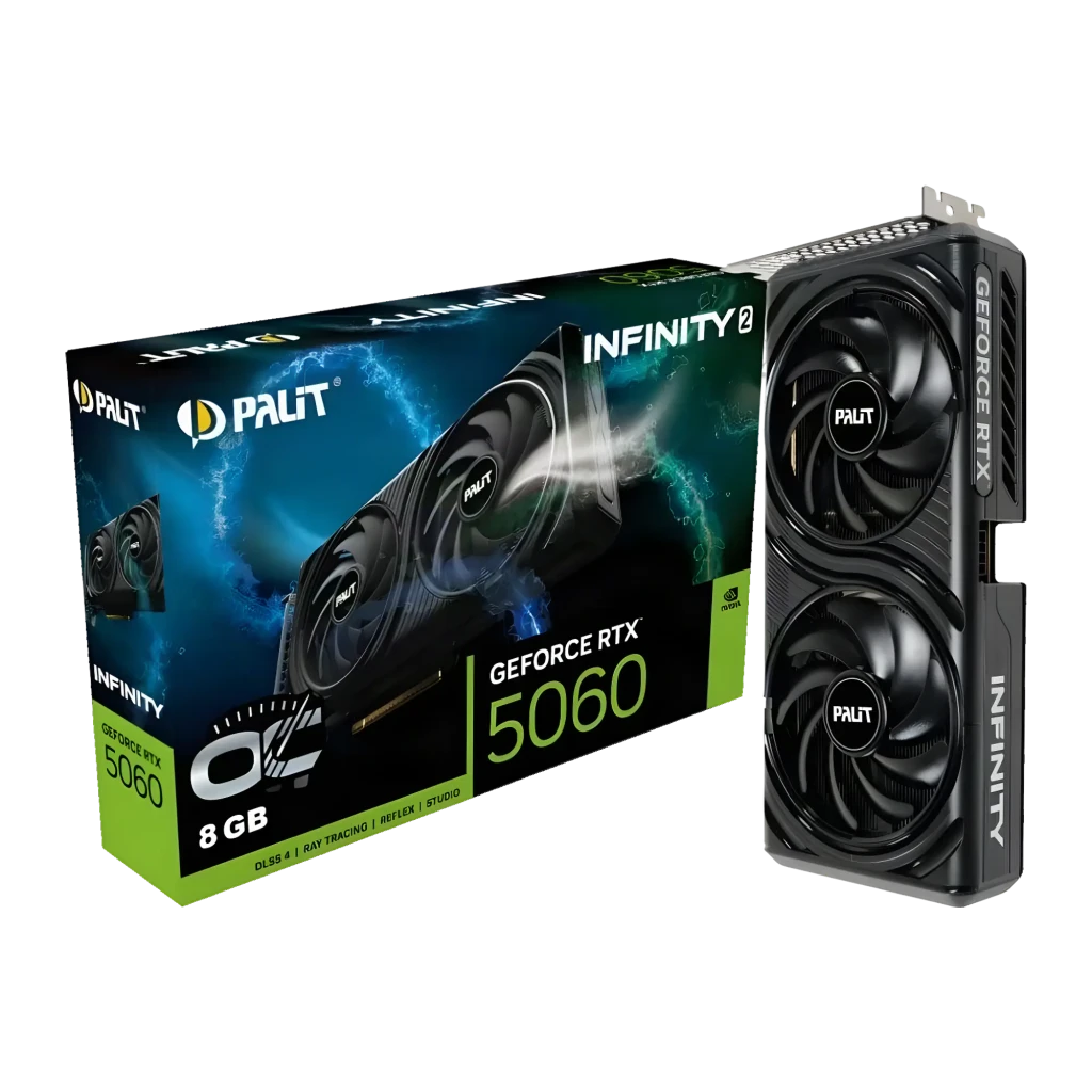 Tarjeta gráfica Palit GeForce RTX 5060 Infinity 2 OC 8GB GDDR7