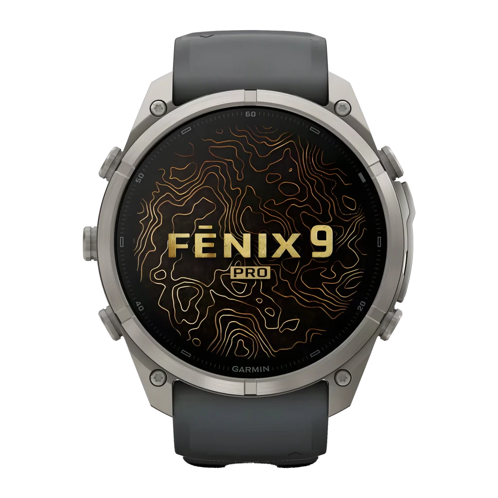 Garmin fenix 9 Pro 51mm 64GB gris, frontal: pantalla AMOLED con datos de stamina, BPM y zona de entrenamiento - Ítem5