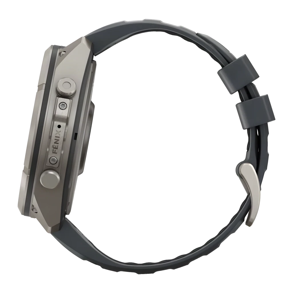 Garmin fenix 9 Pro 51mm 64GB gris, frontal: pantalla AMOLED con datos de stamina, BPM y zona de entrenamiento - Ítem6