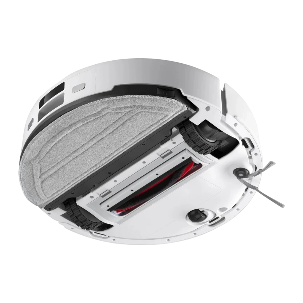 Roborock Q10 VF+ Blanco, vista principal: robot aspirador con base de vaciado automático en ángulo de tres cuartos - Ítem3
