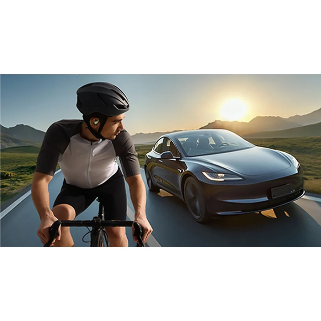 Auriculares Baseus Eli Sport 2 Open-Ear TWS Bluetooth 6.0 en color blanco, diseño de gancho sobre oreja, botones laterales y estuche de carga compacto - Ítem2