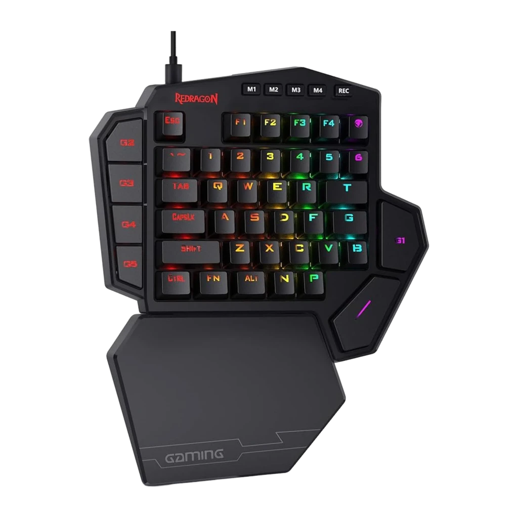 Teclado Gaming Redragon DITI K585 Mecánico Marrón Switch RGB