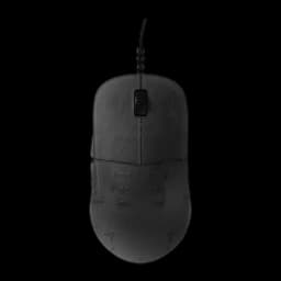 Endgame Gear XM2 8K Dark Frost, vista superior: scroll central, botones laterales y textura grabada visibles