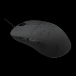 Endgame Gear XM2 8K Dark Frost, vista lateral izquierda: botones laterales, cable y textura helada del cuerpo