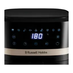 Russell Hobbs SatisFry 4.3L noir, panneau de commande: écran LED 180°C, icônes de programmes et touches tactiles