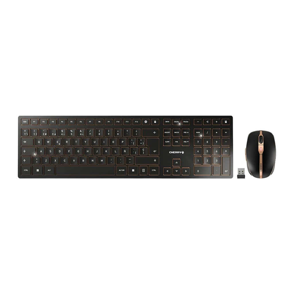 Kit teclado y ratón Cherry DW 9100 Slim Inalámbrico Español
