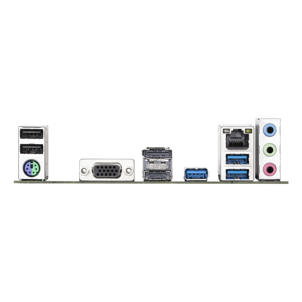 Gigabyte Placa base B760M D3HP Marrón, panel trasero: puertos PS/2, VGA, HDMI, DisplayPort, USB 3.0, RJ45 y audio