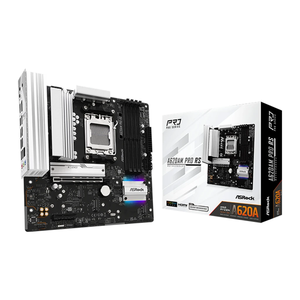 Placa base ASRock A620AM Pro RS A620A AM5 DDR5 Micro ATX