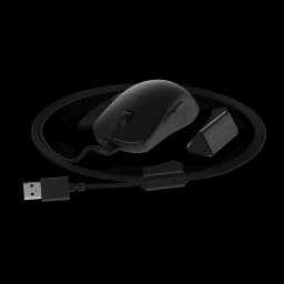 Endgame Gear OP1w 4K Wireless noir, kit complet: souris, câble USB tressé et récepteur sans fil Endgame Gear