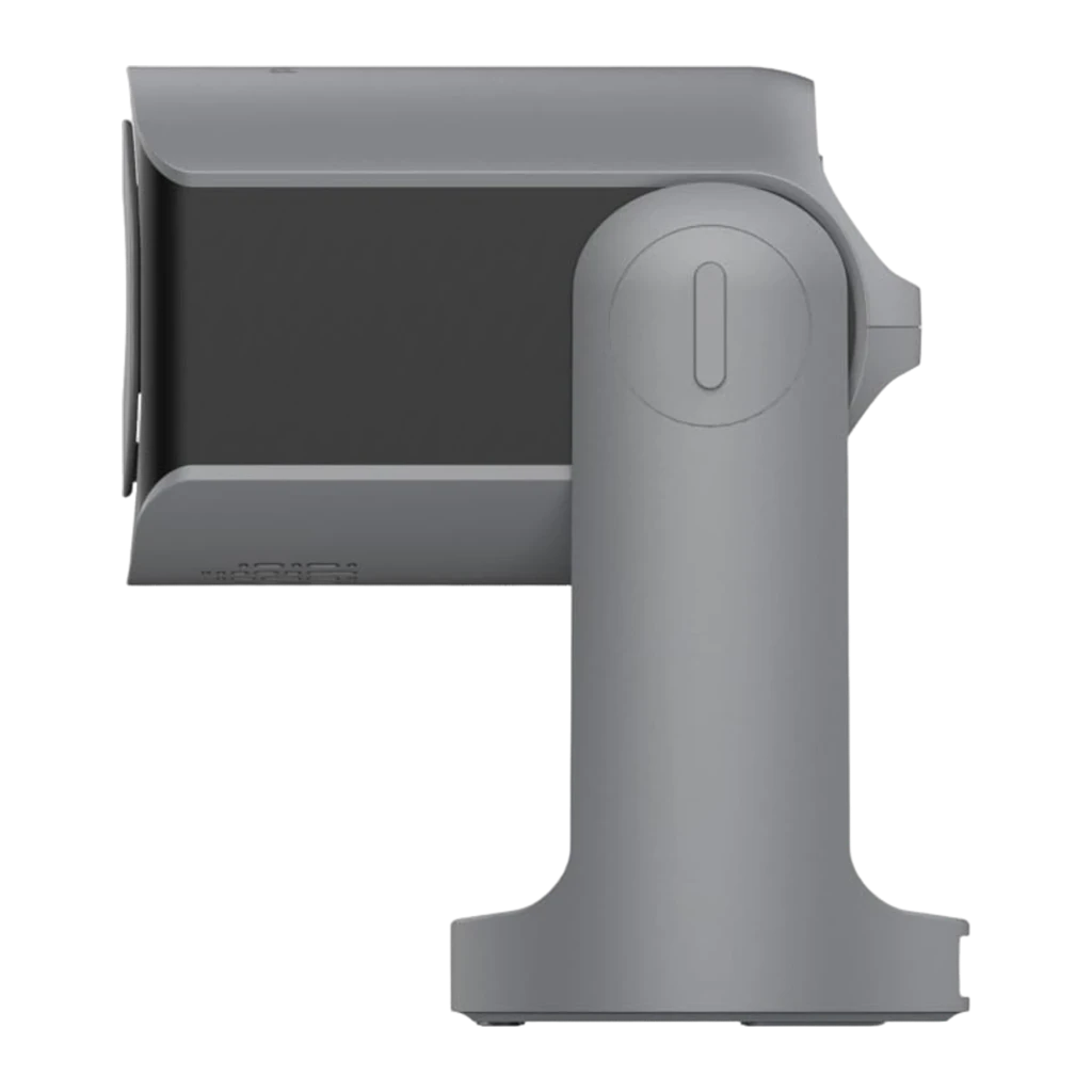 Philips NeoPix 156 cinza, vista frontal em ângulo: lente de projeção, grades de ventilação e base giratória - Item1