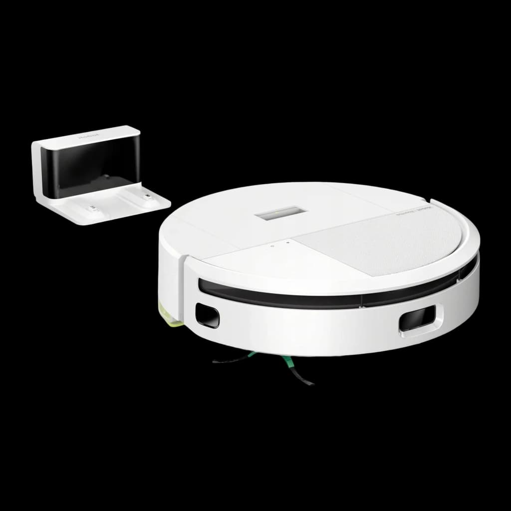 iRobot Roomba 205 blanc, kit complet: robot aspirateur avec brosses vertes et base de charge séparée