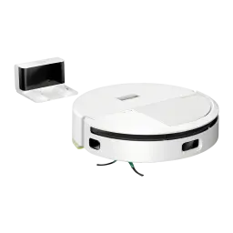 iRobot Roomba 205 blanc, kit complet: robot aspirateur avec brosses vertes et base de charge séparée