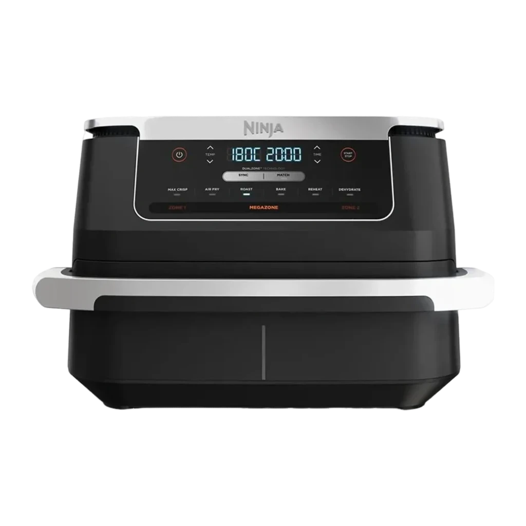 Freidora de Aire Ninja AF550EU FlexDrawer Doble Cesta 2x3,3L 6,6L 2470W 6 Funciones