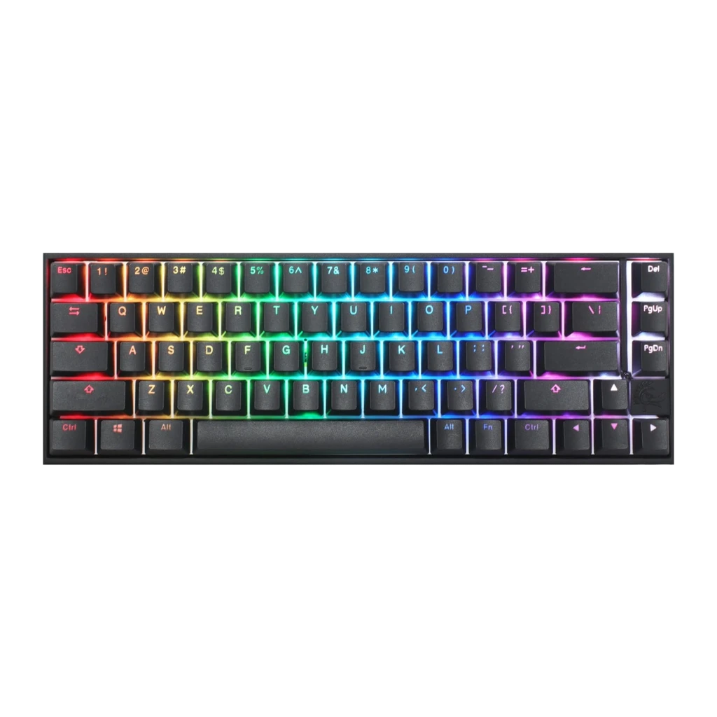 Teclado Gaming Ducky Mecha Pro SF Mecánico Cherry MX Marrón RGB Español