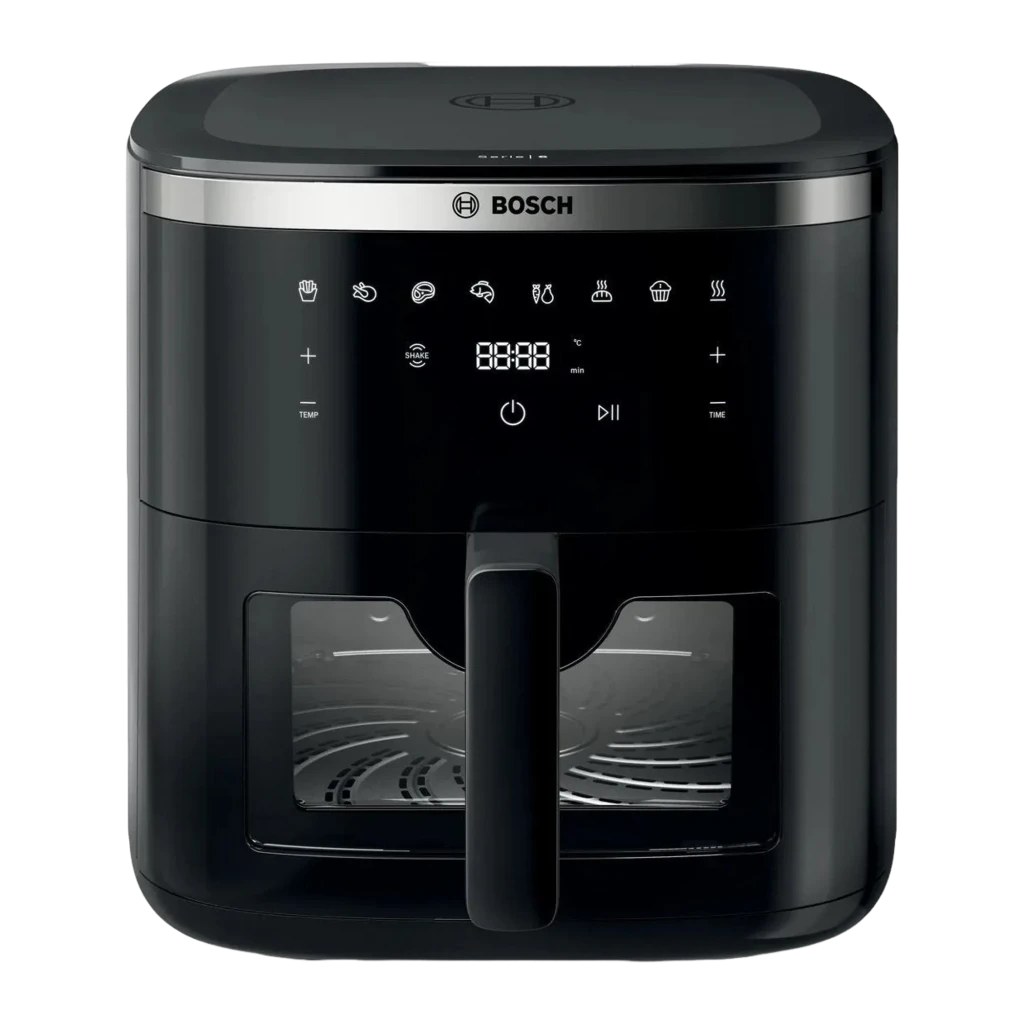 Freidora de Aire Bosch Serie 6 MAFS2671B 7,2L 1800W 8 Programas Ventana de Visión