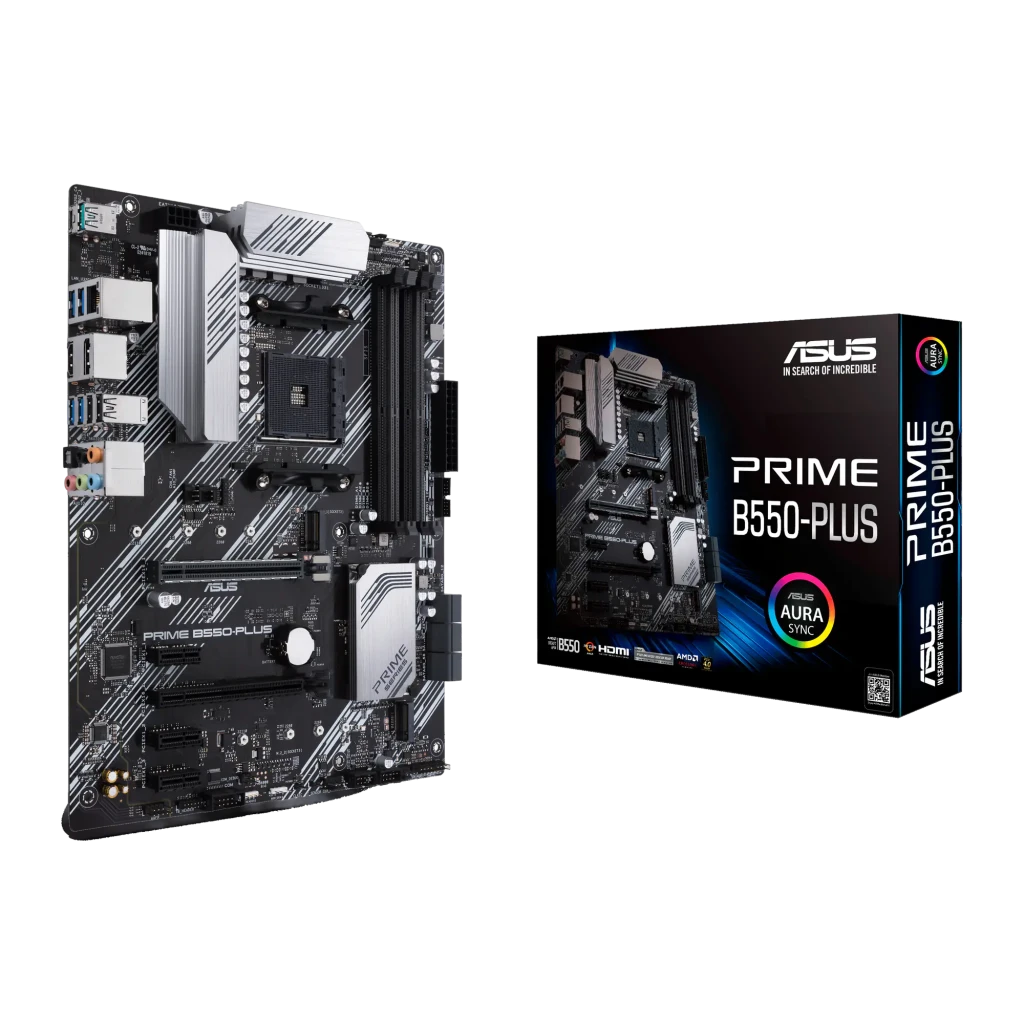 Placa base ASUS PRIME B550-PLUS B550 AM4 DDR4 ATX Sin WiFi