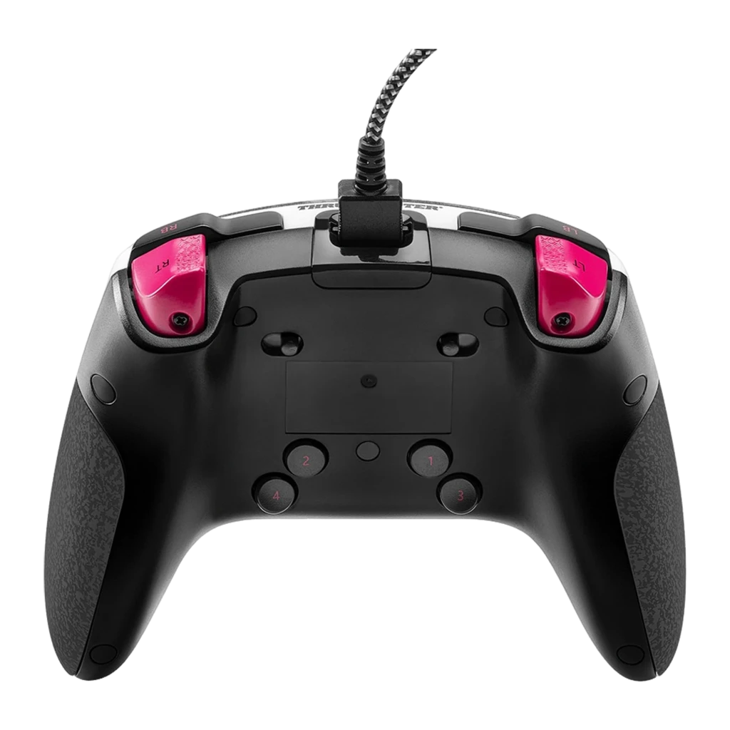 Thrustmaster eSwap X R Pro Forza Horizon 5 Multicolor, vue avant: design blanc avec bandes roses, logo Forza et boutons ABXY - Ítem1
