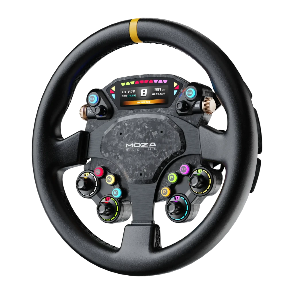 Volante MOZA Racing CS Pro Steering Wheel 325mm Quick Release Aluminio