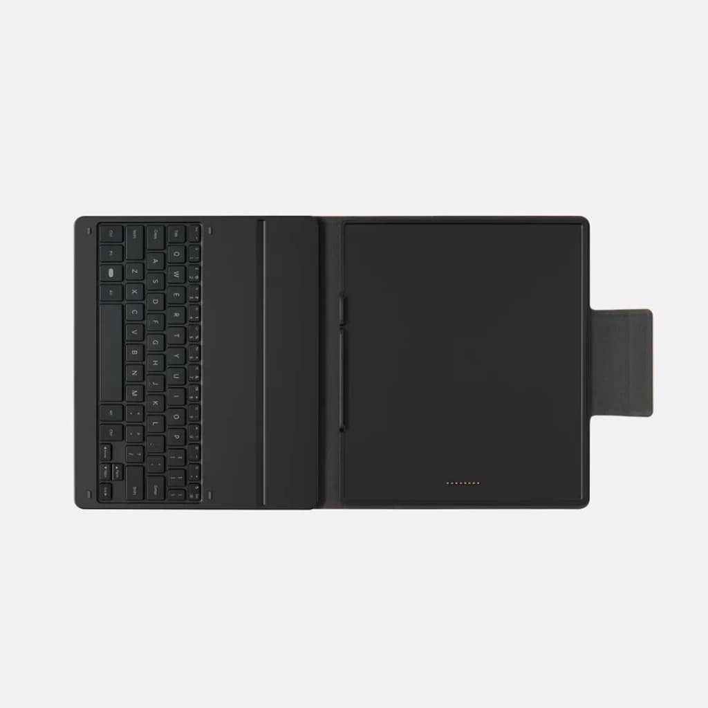 Onyx Boox Funda Magnética con Teclado para Note Air6 C: estuche negro con teclado QWERTY de 64 teclas, soporte para lápiz y conector pogo, diseño delgado y
