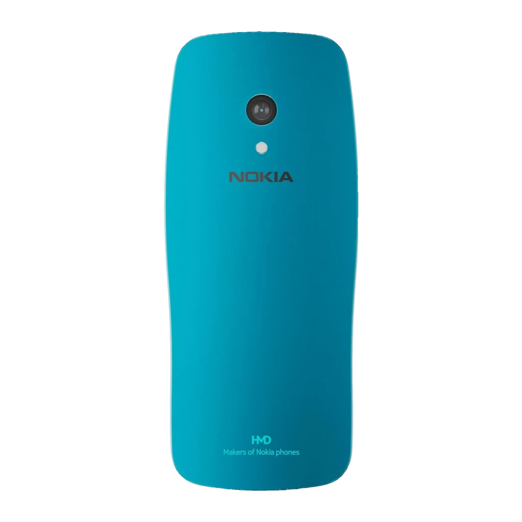 Nokia 3210 4G TA-1618 Bleu, coque cyan, écran TFT 2,4 pouces, clavier T9 rétroéclairé, caméra arrière, batterie 1450 mAh, slot microSD - Ítem3