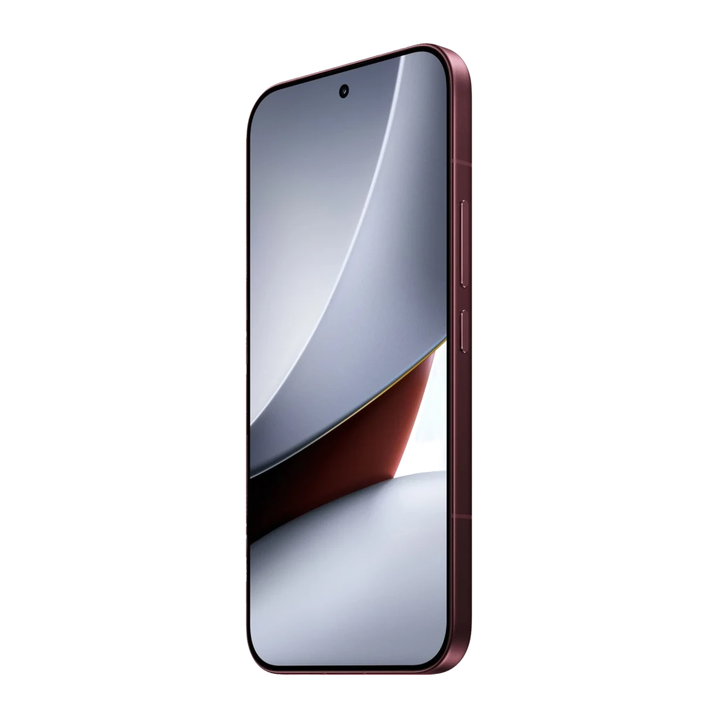 Xiaomi POCO F9 Ultra 5G en color Dark Cherry con triple cámara trasera grande y módulo redondo, pantalla borde a borde con perforación central - Ítem8