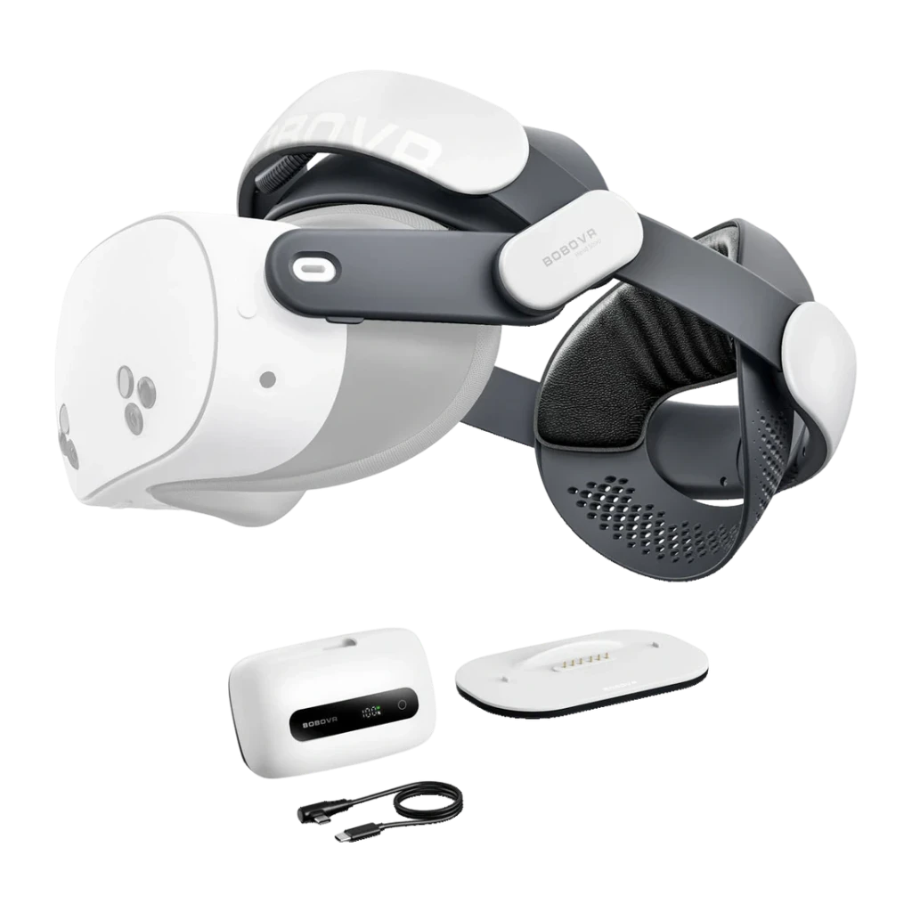 BoboVR M3 branco - detalhe
