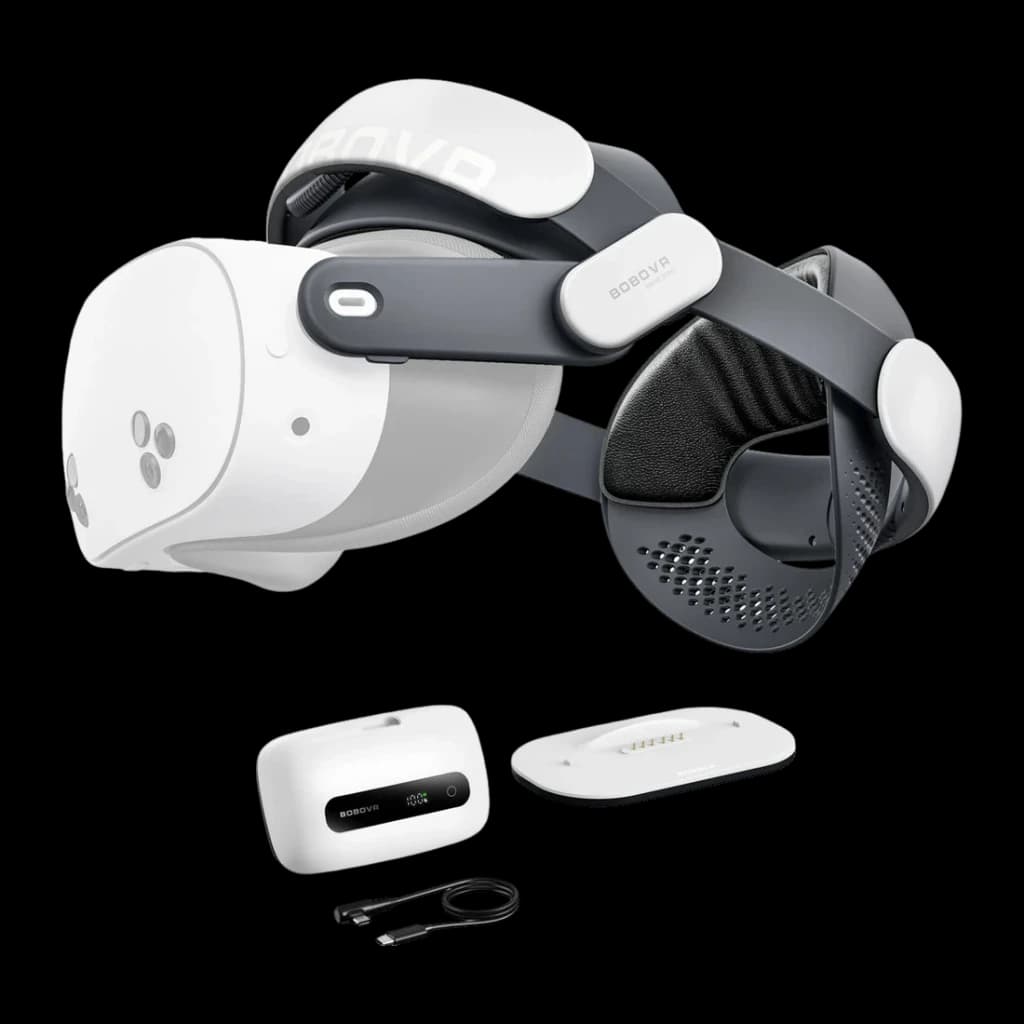 BoboVR M3 branco - detalhe