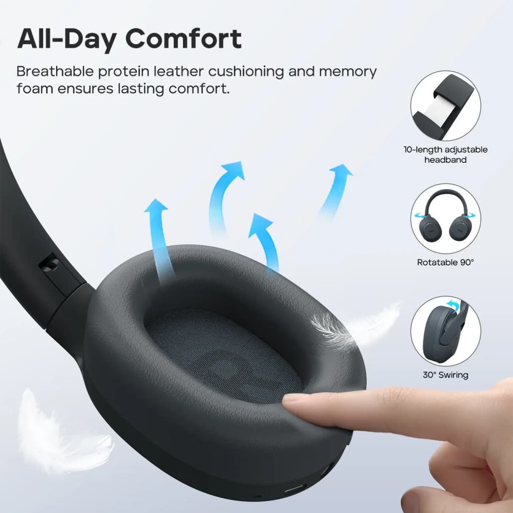 Tribit QuietPlus 81 noir - détail 2