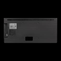 TV Samsung 85 pouces LED 4K Ultra HD Tizen Noir UE85U8092HU, vue arrière: panneau arrière avec ports HDMI, USB, antenne