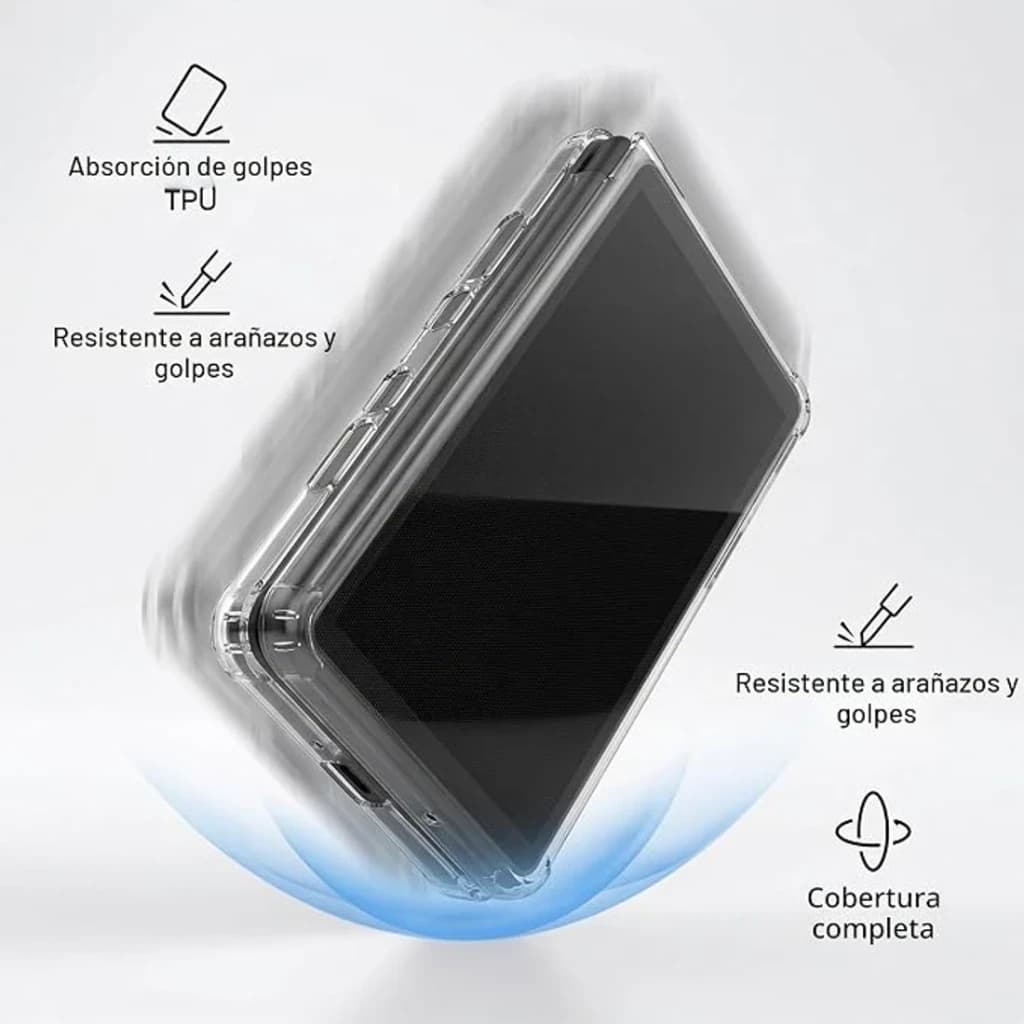 Capa TPU transparente para AYN Thor, anti-impacto, resistente a riscos e quedas, botões e portas acessíveis, cobertura completa e leve