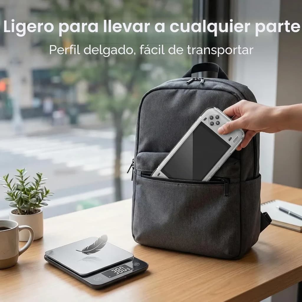 Capa TPU transparente anti-impacto para AYN Thor, perfil fino, leve e resistente, realça o design da consola e facilita o transporte no dia a dia