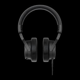 Casque Beyerdynamic DJ 300 PRO X Circum-aural Filaire 48Ω Noir, vue de face: coussinets circum-auraux et câble sortant