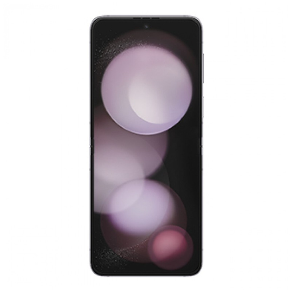 Samsung Galaxy Z Flip5 5G lavanda renovado en buen estado, diseño plegable con gran pantalla externa, doble cámara trasera y bisagras metálicas elegantes - Ítem6
